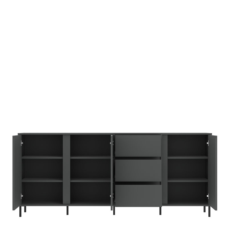 Berislava 212cm Sideboard, Anthracite