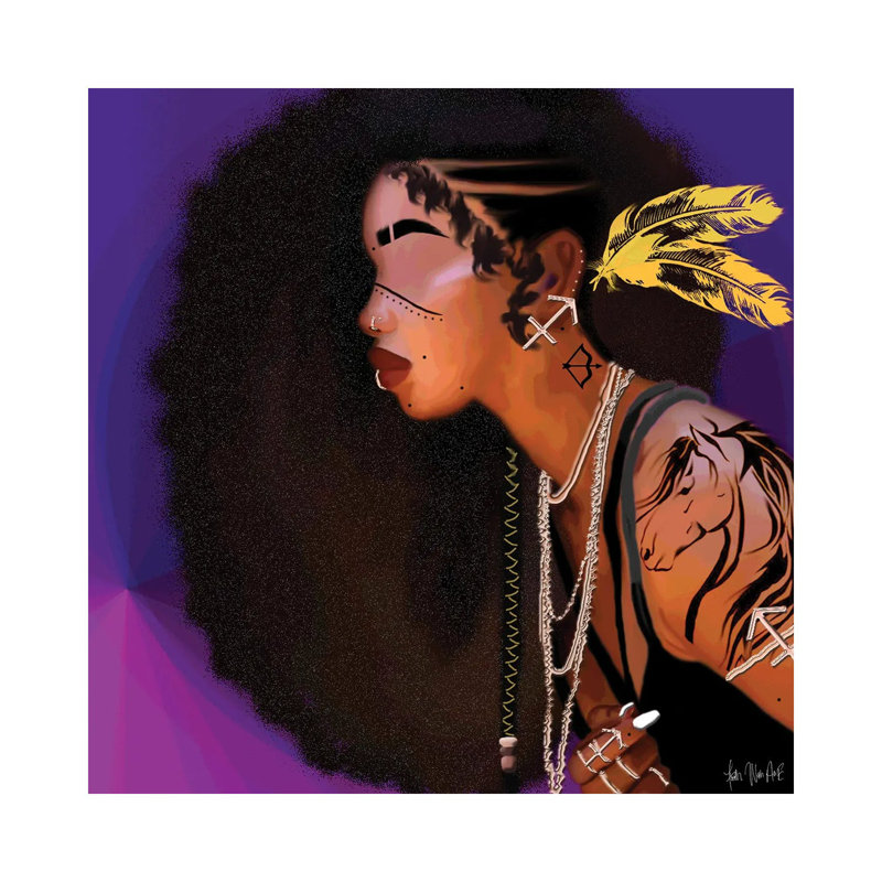 Sagittarius by Faith With An E - Wrapped Canvas Gallery-Wrapped Canvas Giclée, 30.48 cm H x 30.48 cm W