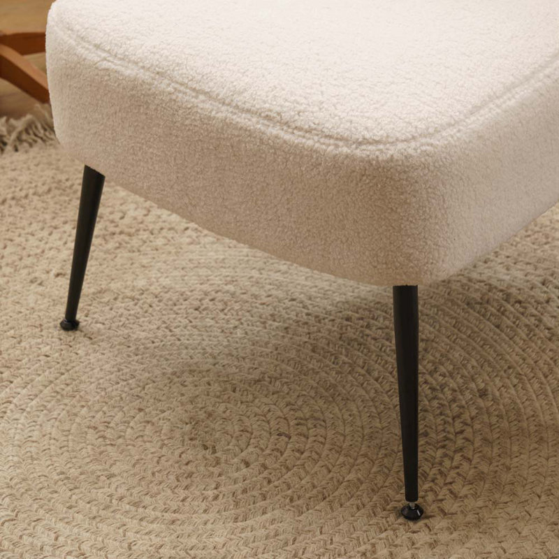 Upholstered Slipper Chair