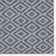 Tapis bleu marine à motif géométrique Katelin