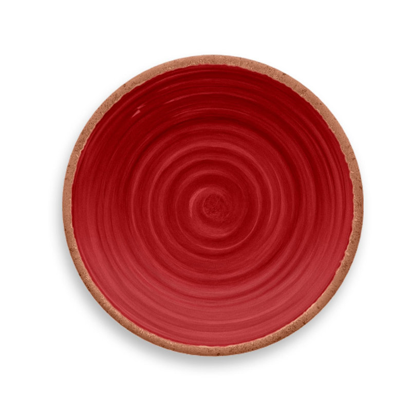 Summerdale 22cm Melamine Salad Plate, Red