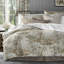 Ensemble de couvre-lit / couvre-lit beige / ivoire en lin 3 pièces-381270871