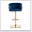 Tabourets de bar vintage avec dossier et chaises à hauteur de comptoir