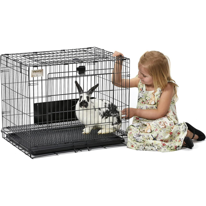 Cage à lapin Elvire, H 20 po x l 19 po x P 25 po