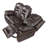 Danarius 88.25'' Faux Leather Power Reclining Sofa