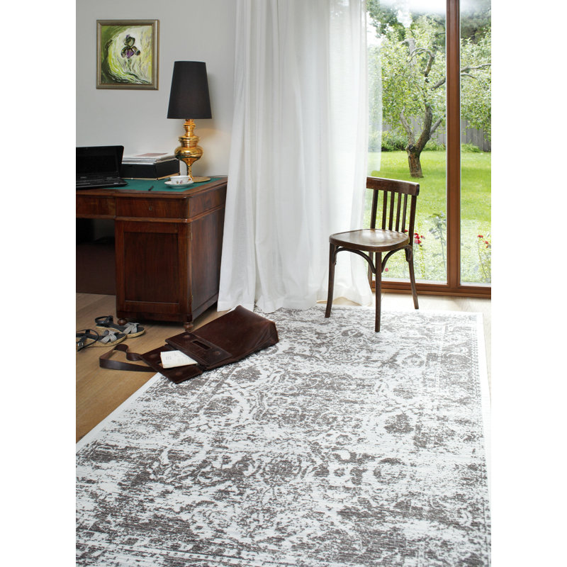 Wiebe Striped Hand Woven Area Rug, Rectangle 140 x 200cm