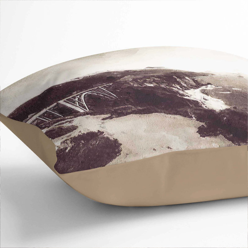 Square Cushion, 40cm H x 40cm W x 15cm D, Stone