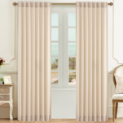 Prestwich Semi Sheer Curtain Single Panel