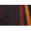 Tapis de couloir unique en laine noué à la main brun de 4 pi 6 po x 15 pi Patricka