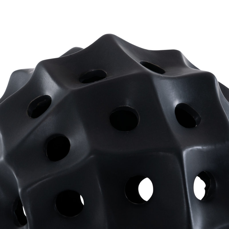 Ensemble de vases en céramique Ovis, Noir