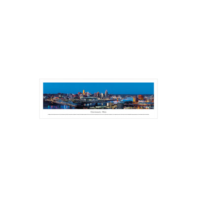 " US Skyline Cincinnati, Ohio " by James Blakeway