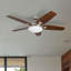 Ensemble de ventilateur de plafond 48 po avec télécommande Carmel-86501394
