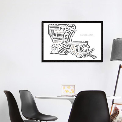 Louisiana 1 Piece Wall Art on Canvas