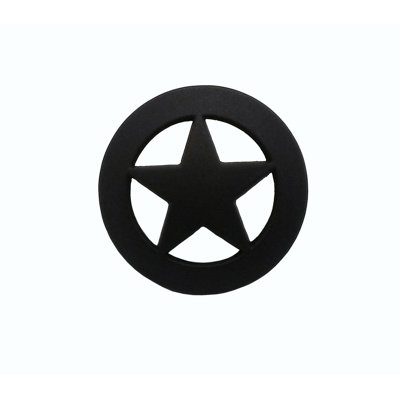 1 1/2" Star Novelty Knob