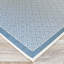 Tapis intérieur / extérieur bleu azur / sable Vacaville-367603301