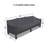 Dasmon 3 Seater Patio Sofa Cover