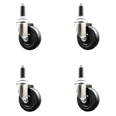 Hard Rubber Casters