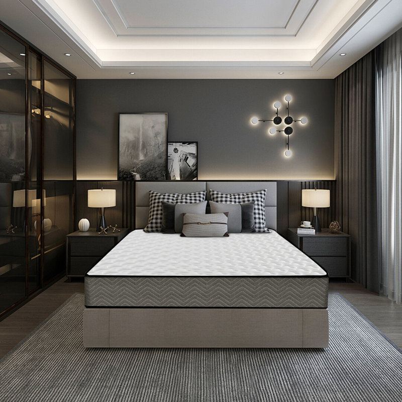 Mattresses LUNO FASHION LIMITED Spring Memory Foam Mattress with 18CM Thickness, Small Double (4')