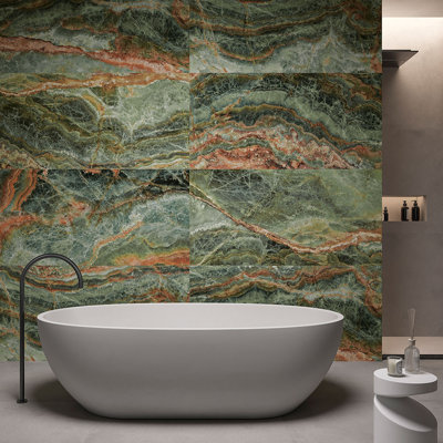 Celestia Onyx 24x48 Polished Porcelain Tile