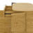 55.1" Sideboard With 2 Doors & 2 Drawers, Curved Side Door And 3-Tier Adjustable Shelves, Stripe MDF Buffet-1969461935