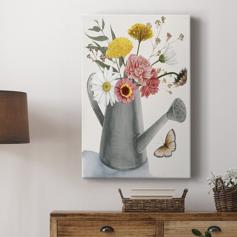 Arrosoir Bouquet II - galerie sur mesure Cavas, H 36 po x l 24 po
