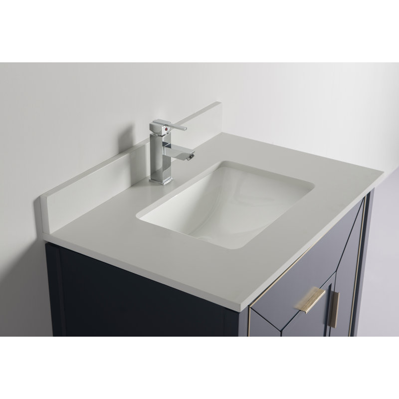 Ensemble de meuble-lavabo de salle de bain simple 32 po Cyndra
