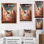 «Futur Folklore Minimal Retro Architecture I», reproduction sur toile-1093012660-1093012659
