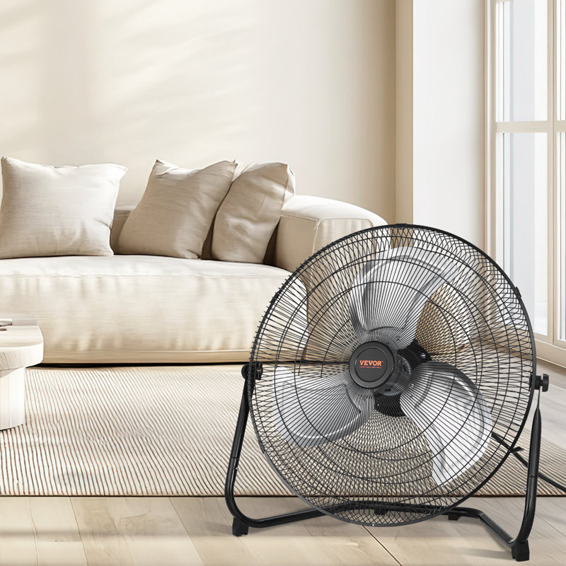  Ventilateur de plancher 3 vitesses, H 23,62 po x l 23,62 po x P 10,24 po