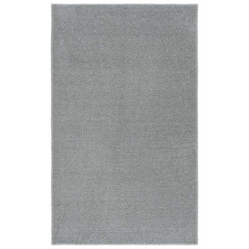  Tapis lavable de 3 pi x 5 pi Palmer Plush, Silver, 3 ft. x 5 ft.