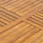 Outdoor Acacia Wood Square Dining Table