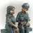 Yadiel Dog Fantasy & Sci-Fi Rust Resistant Fiberstone Garden Statue