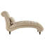Chaise longue capitonnée sans accoudoirs Huskins-615802424