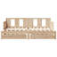 Daybed With Drawers Without Mattress Solid Wood-743637470