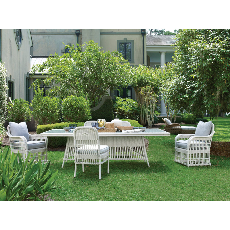 Thomas O'Brien Outdoor Dining Table, White