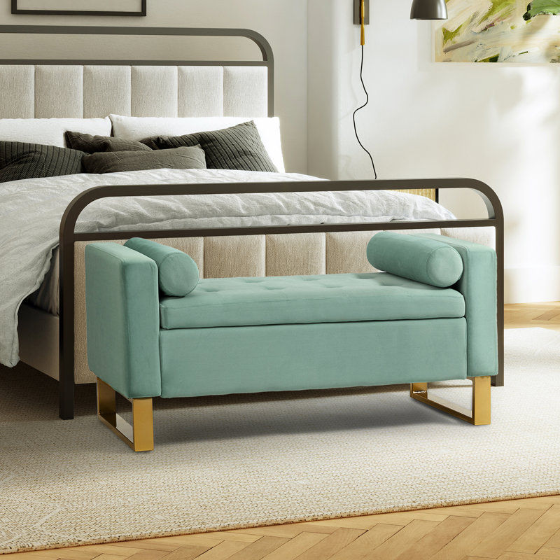 Vallejo Upholstered Storage Bench