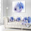 Coussin floral à fleur symétrique floral-30722452-30722455