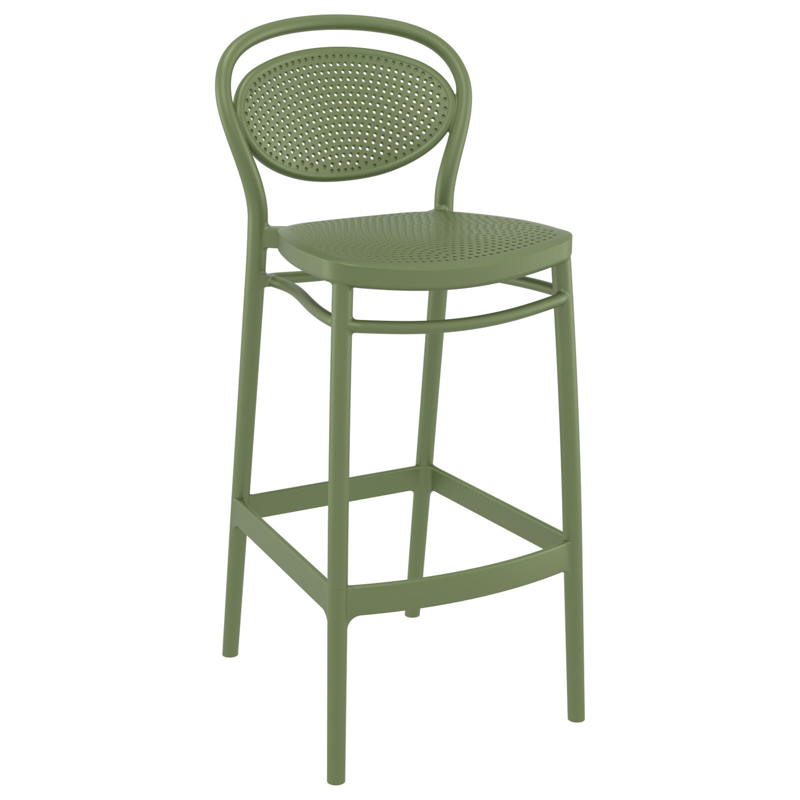 Farrah 24" Patio Dining Set, Olive Green