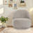 360° Swivel Boucle Barrel Chair-1888647816