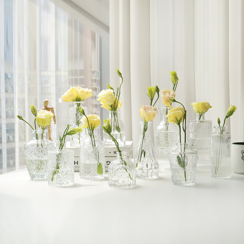 Adelfa Glass Decorative Bottle