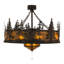 Tall Pines Downrod Ceiling Fan