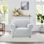 Premium Quality Spandex Sofa Cover Elastic Slipcover Soft Washable Couch Protector 2 Seater-370218840-420854661