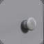 Armoire de rangement roulante grise de 6,25 po avec tablette et tiroirs pour -