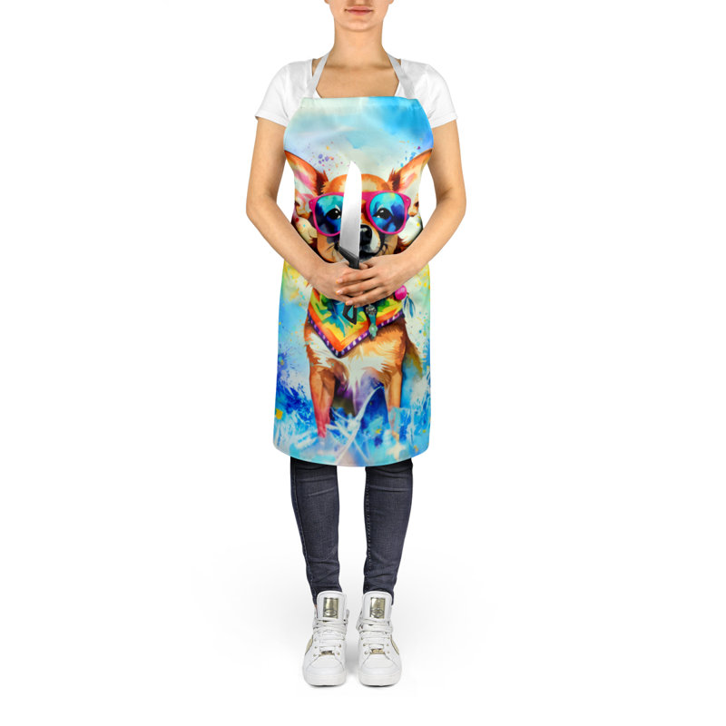 No Pattern Bib Apron