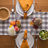 Laszlo Gingham 100% Cotton Table Runner-992797243-992797242