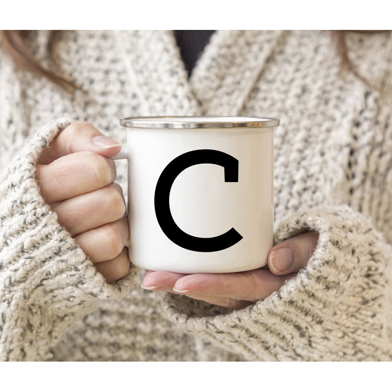 Stainless Steel Coffee Mug, C