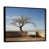 Black Floater Framed
