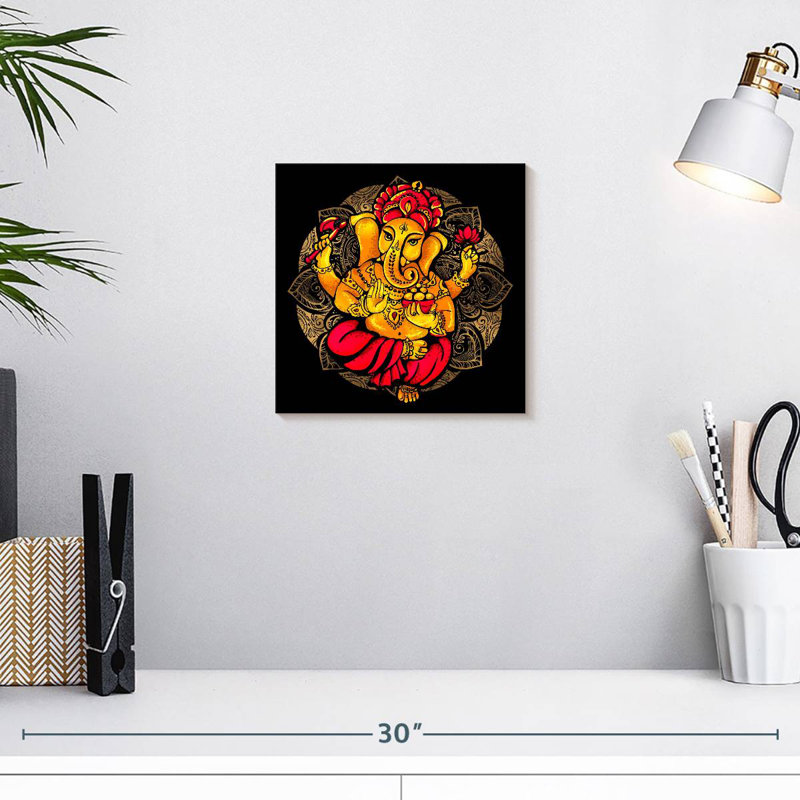 Adella Ganesh Mandala, H 10 po x l 10 po
