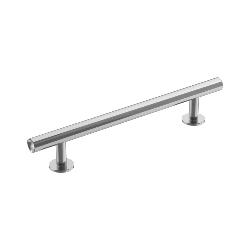 Poignée barre Radius, Chrome poli, 5.0625"