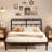Javoronkov Metal Frame Bed with Headboard-1830148527