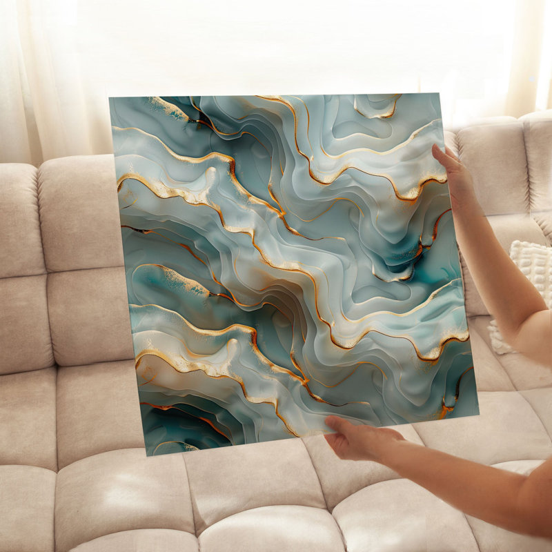 «Abstract Abstract Dreams», reproduction d'art moderne sans cadre, H 14 po x l 14 po